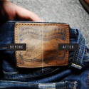 Oiling the Old Ande Whall Leather Patch